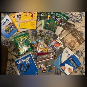 Fourth grade Abeka books